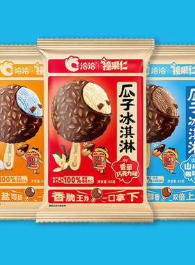 10支 洽洽香瓜子雪糕批发 香草焦糖海盐山核桃咖啡脆皮冷饮冰淇淋
