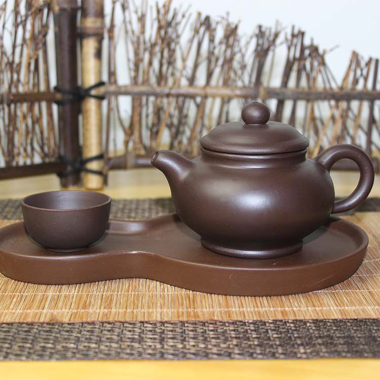 宜兴紫砂功夫汤功夫茶具一人份简便易携带旅行茶具潘壶品茶精品