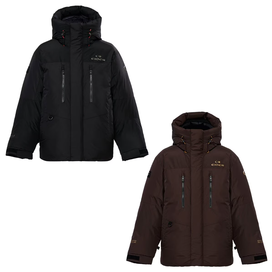 反季特价 韩国代购 EIDER 25冬 男 防水加厚鹅绒羽绒服 鹅绒90%
