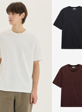 韩国正品代购 Mind Bridge 26夏 男 短袖宽松圆领T恤M1TS3120