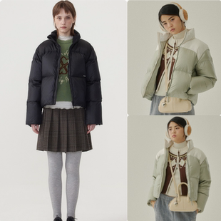 反季特价 韩国正品代购 COVERNAT 冬 女款 防水短款面包服羽绒服