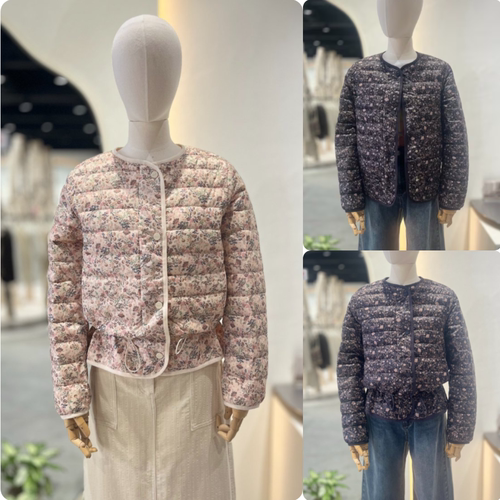 韩代25冬Thursday Island星期四岛屿短款羽绒服 T258MDJ343W/344W