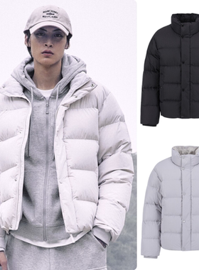 反季特价 韩国代购 ALASKA 25冬  男 保暖防水短款羽绒服