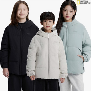 韩代NATIONAL GEOGRAPHIC国家地理 25冬 保暖防风短款羽绒服