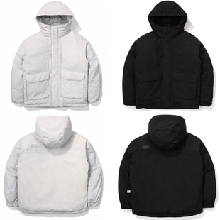 反季特价 韩国代购DYNAFIT雪豹 冬 男 宽松保暖连帽羽绒服