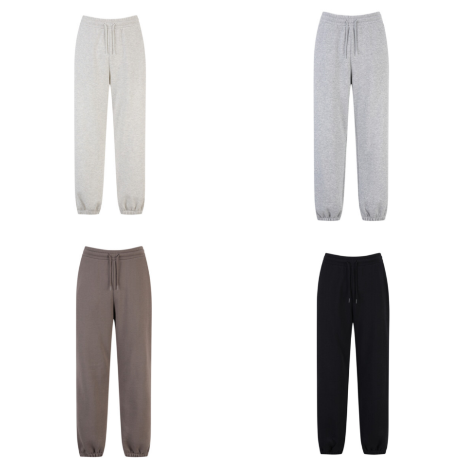 韩国正品代购 PROJECT M 25冬 男 加绒束脚休闲裤卫裤