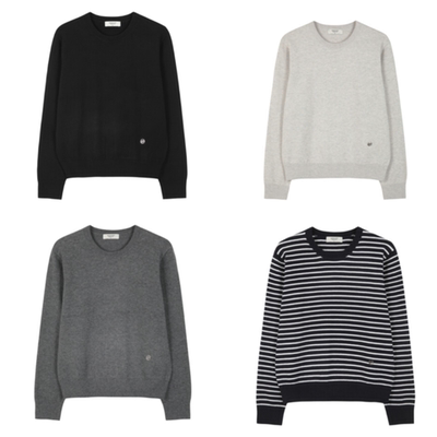 韩国正品代购 PROJECT M 25冬 女 休闲百搭针织衫毛衣