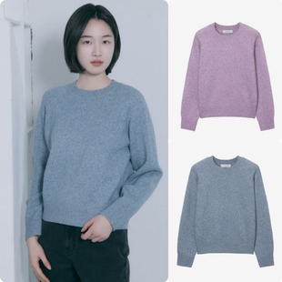 Bridge 25冬 女款 韩国正品 套头针织衫 Mind 百搭时尚 毛衣 代购