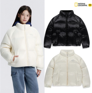 韩代NATIONAL GEOGRAPHIC国家地理 25冬 防水防风短款羽绒服