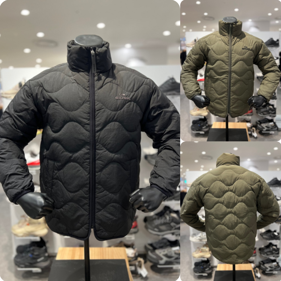 韩国正品代购 EIDER  冬 男 保暖休闲短款鹅绒羽绒服