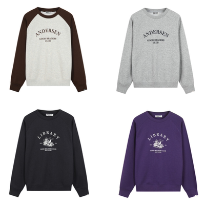 韩国正品代购 PROJECT M 25冬  女  休闲百搭加绒圆领卫衣