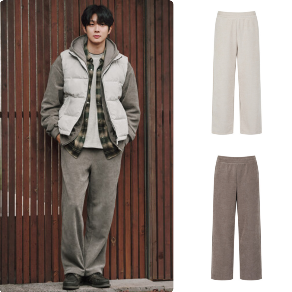 韩国正品代购 PROJECT M 25冬 男 灯芯绒休闲裤长裤