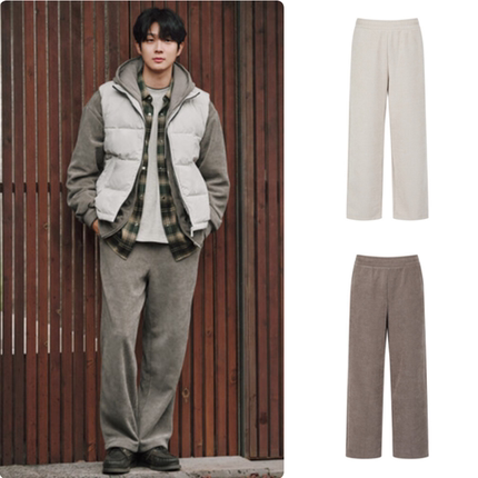 韩国正品代购 PROJECT M 25冬 男 灯芯绒休闲裤长裤