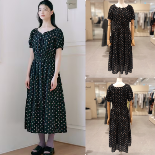 韩国正品 星期四岛屿thursday island26新碎花连衣裙 T264MOP250W