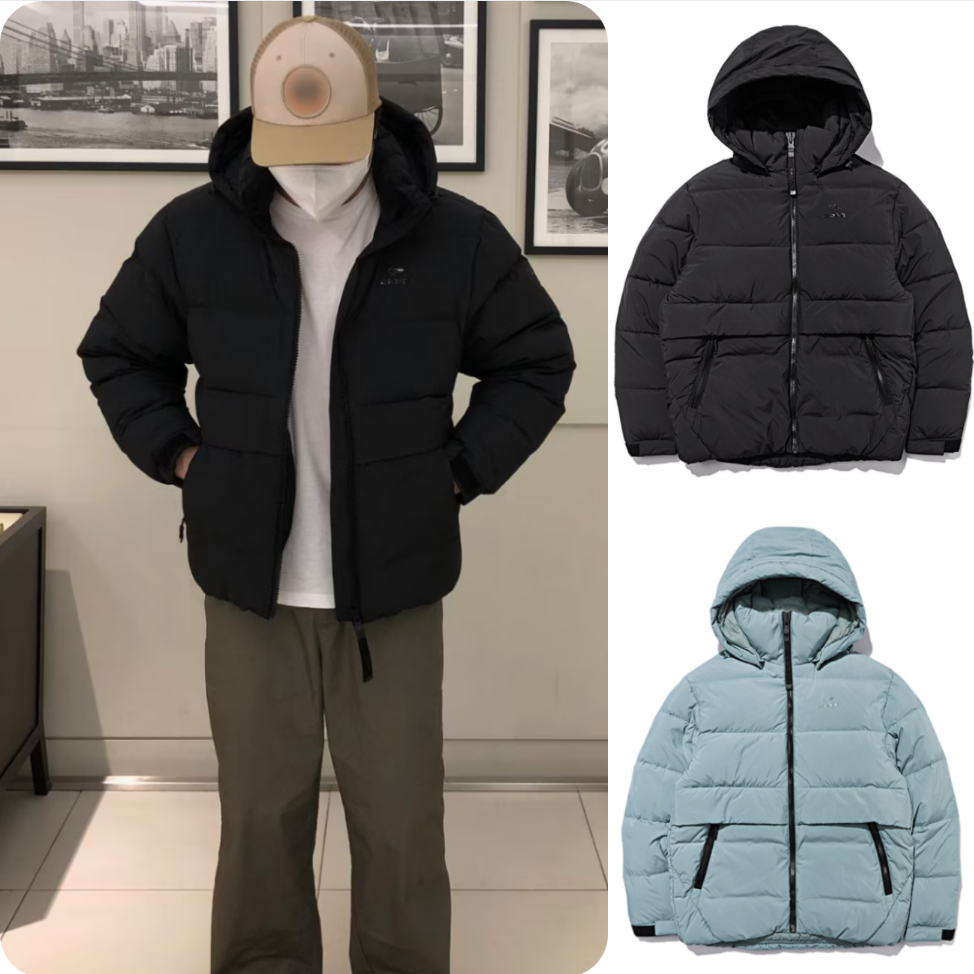 反季特价 韩国正品代购 EIDER 冬 男 连帽鹅绒羽绒服