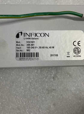 INFICON VGC501 Vacuum Controll.询价