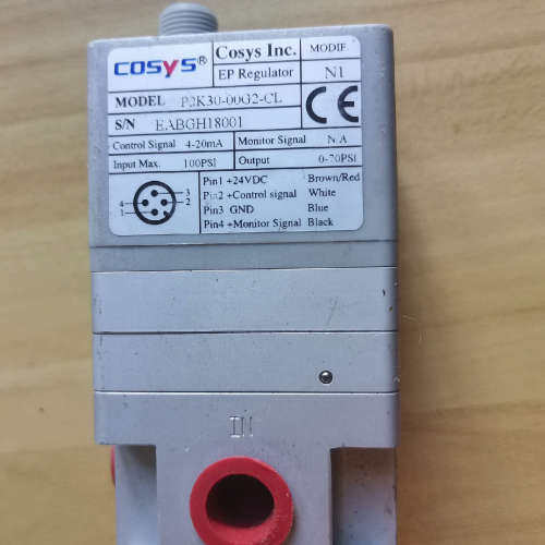 COSYS电气比例阀  P2K30-00G2-CL.询价