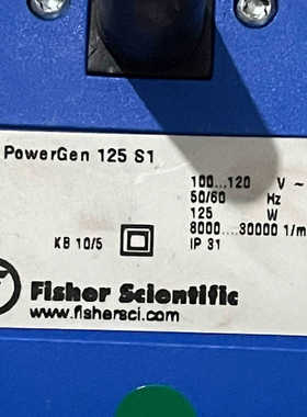 Fisher Scientific PowerGen 125.询价
