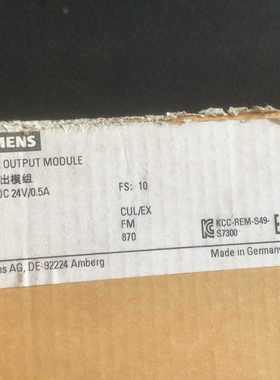 SIEMENS DO模块 6ES7 322-1BH01.询价