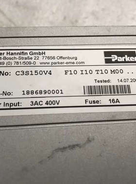 控制器 Parer C3S140V4  F10 / 400原.询价