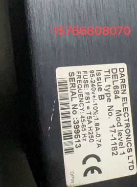 DEL684 17-1182  DAREN ELECTRON.询价