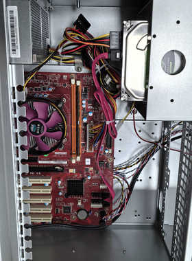 IPC-610L工控机，灰色，状态良。d.询价