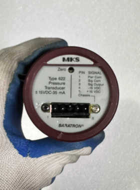 MKS Baratron 型号622压力传感器,带红色接.询价