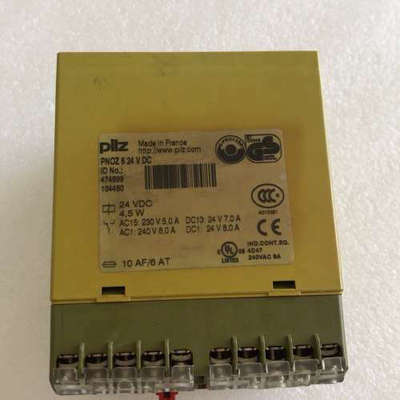皮尔兹 pilz PNOZ 6安全继电器474899.询价