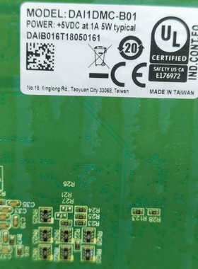 MODEL：DAI1DMC-B01  运动控制轴卡，.询价