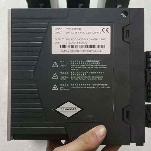 汇川 伺服驱动器 SV630NT5R4I.询价