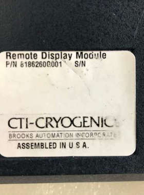 CTI-Cryogenics Brooks  HELIX 8.询价