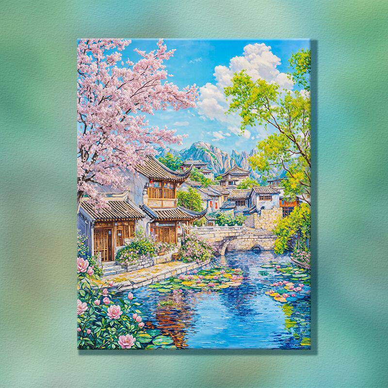 2026新款钻石画春夏秋冬四季钻石绣