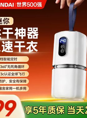 HYUNDAI迷你折叠便携干衣机