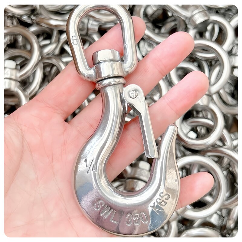 滨州腾达 304不锈钢旋转货钩1/4承重350kg