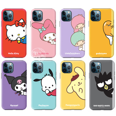 三丽鸥凯蒂猫美乐蒂双子星库洛米苹果MagSafe磁吸iPhone16promax双层防摔14pro卡通可爱手机壳15promax保护套
