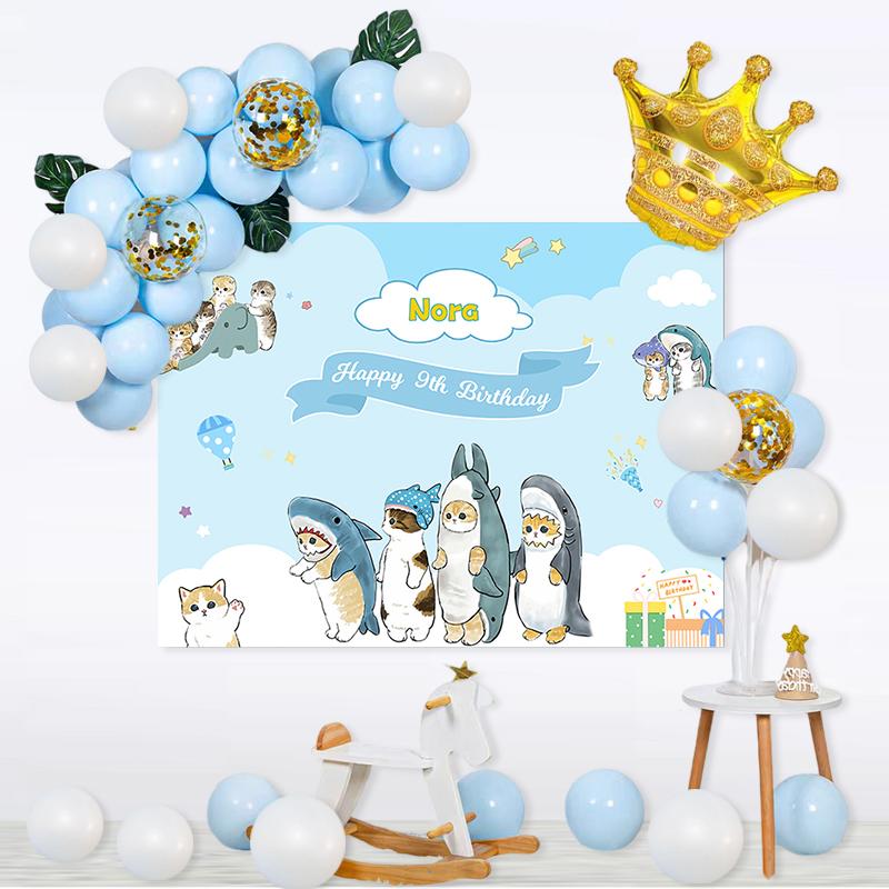 风车玛卡龙色气球5寸10寸12寸