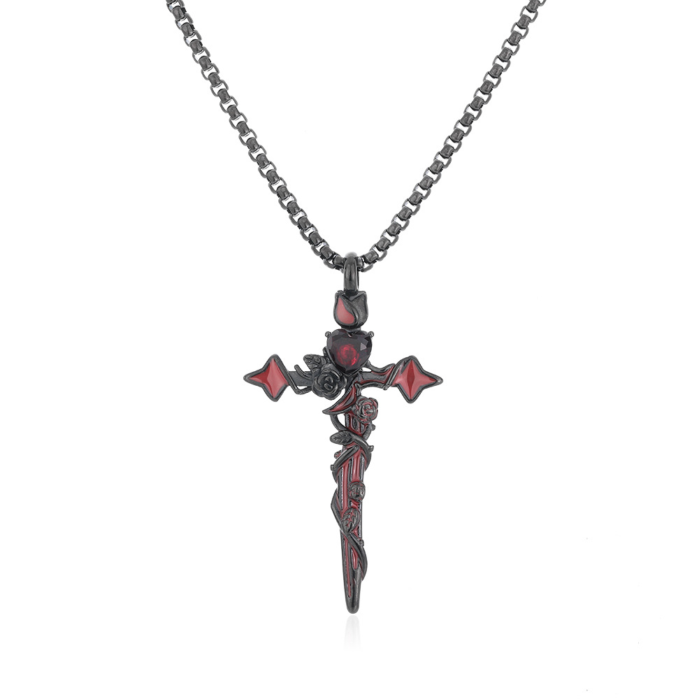 原创设计荆棘系列暗黑玫瑰高级