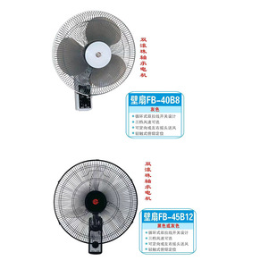 天仙牌壁扇家用静音摇头电风扇墙壁扇工业宿舍厨房壁挂式客厅风扇