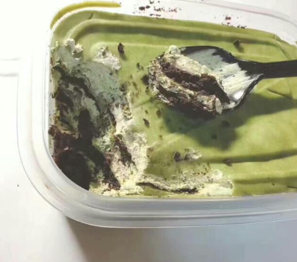 饭盒装抹茶奥利奥千层生日蛋糕广东顺丰包邮