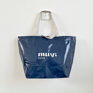 服装店大容量收纳袋时尚单肩包编织袋环保袋超市购物袋礼品手提袋