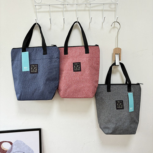 牛津布保温饭盒袋早餐便当收纳袋