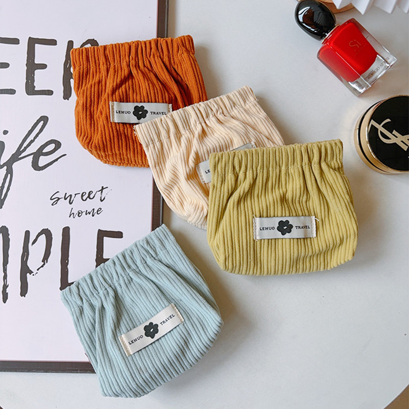 小清新自动弹片收纳包口红钥匙零钱收纳袋便携随身零钱包化妆包包,收纳整理,其他收纳袋,淘宝优惠券,粉丝福利购,淘宝优惠卷