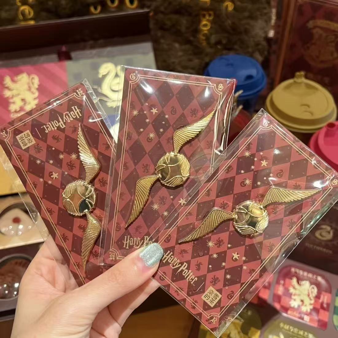 奈雪X哈利波特周边透卡冰箱贴