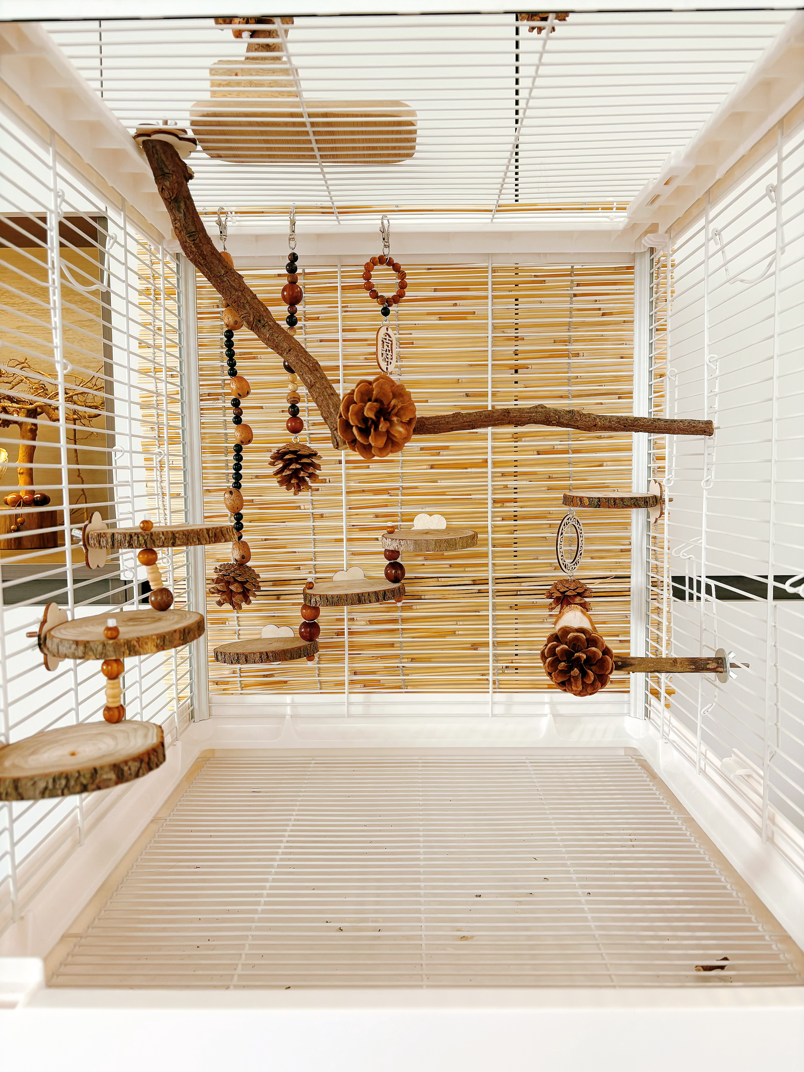 【我的可爱鹦鹉】鹦鹉玩具鸟笼装饰挂件新中式美学风,宠物/宠物食品及用品,鸟玩具,淘宝优惠券,粉丝福利购,淘宝优惠卷