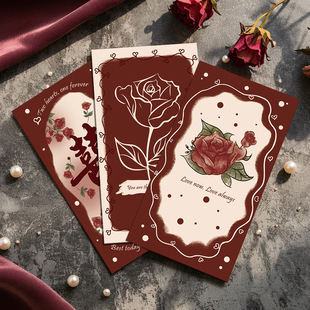 创意复古玫瑰ins结婚红包2026新款封包袋婚礼喜包千元酒红利是封
