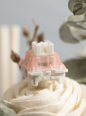 落樱轴 HIFI麻将音轴40gf客制化机械键盘轴体五脚轴座热拔插旭华