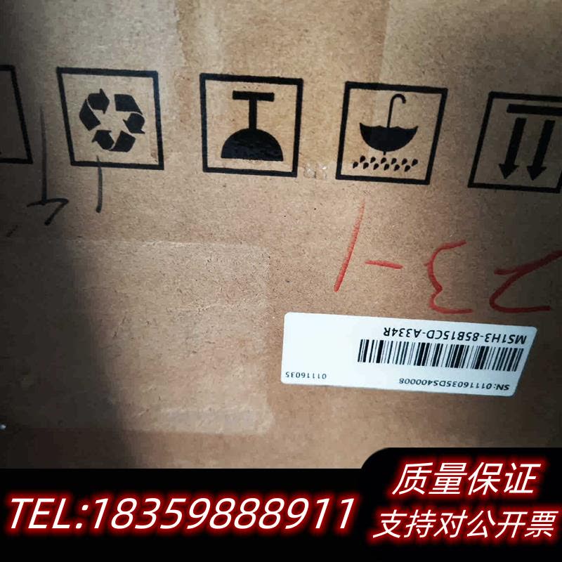 全新原装汇川电机MS1H3-85B15CD-A334R,盒议价