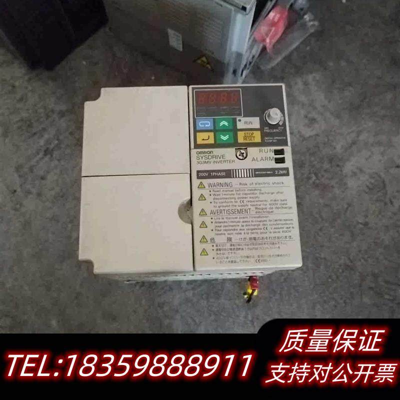 全新库存变频器3G3MV-AB022的,没修过议价