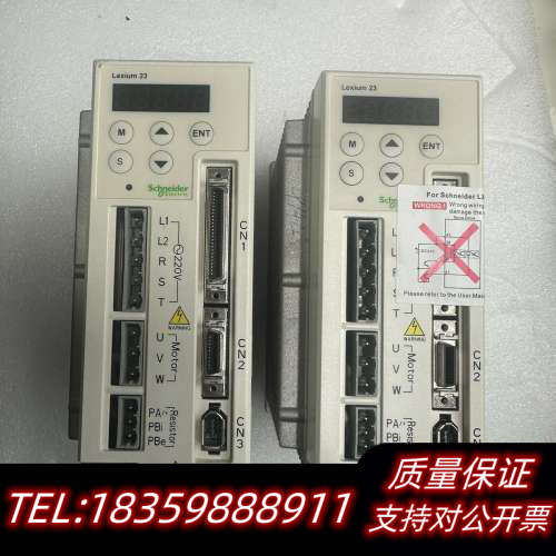LXM23CU04M3X 400W伺服驱动器 电机询价