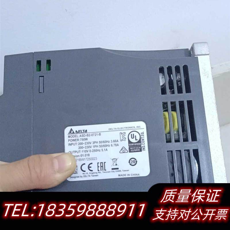 全新原装伺服驱动器,750w1kw1.5kwASD-B2-议价